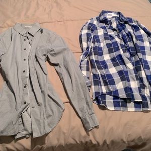 Bundle of mens large shirts from express